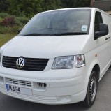 VOLKSWAGEN T5 TRANSPORTER 54 plate 1.9TDI 104PS only 55,000 warrantied miles plus colour coded bumpers