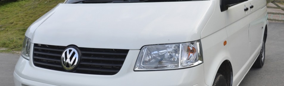 VOLKSWAGEN T5 TRANSPORTER 54 plate 1.9TDI 104PS only 55,000 warrantied miles plus colour coded bumpers